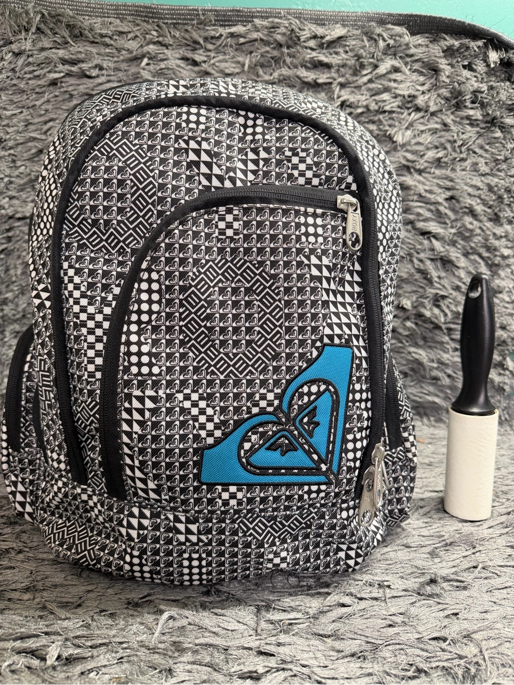 [Y2K]Roxy Black & White Geometric